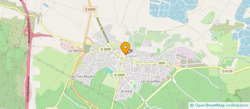 localisation de l'entreprise MONSIEUR DANIEL BOUTET à SIGEAN