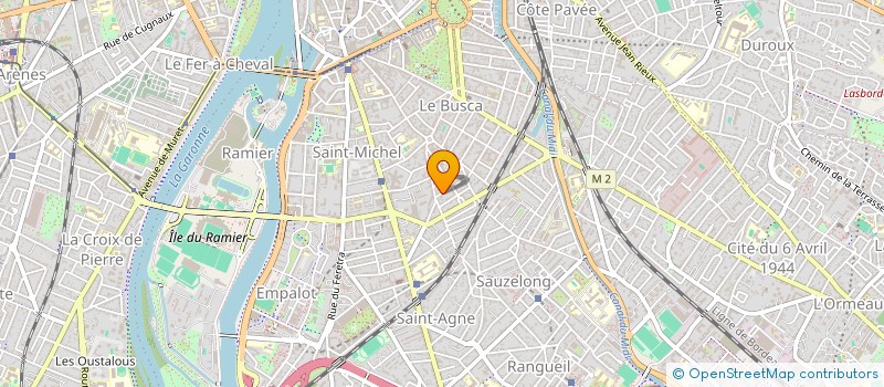 localisation de l'entreprise MONSIEUR DANIEL BOUTIN à TOULOUSE