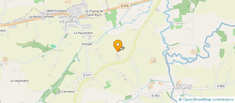localisation de l'entreprise MONSIEUR DANIEL BOUVET à SAINT-MARS D EGRENNE