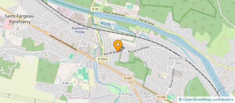 localisation de l'entreprise MONSIEUR DANIEL BOYEAU  SAINT-FARGEAU-PONTHIERRY