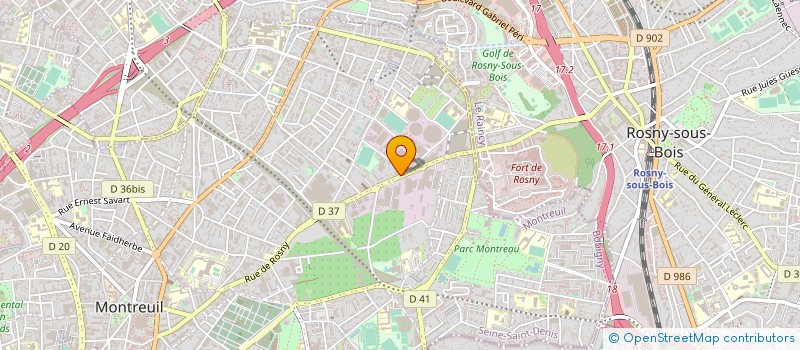 localisation de l'entreprise MONSIEUR DANIEL BOYER à MONTREUIL