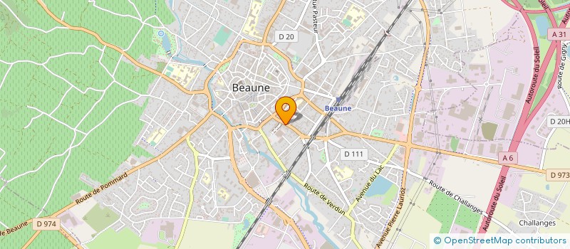 localisation de l'entreprise MONSIEUR DANIEL BRANDELET à BEAUNE