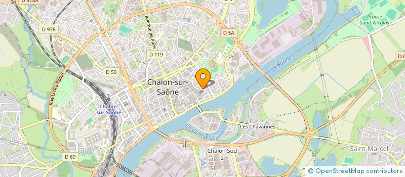 localisation de l'entreprise MONSIEUR DANIEL BRANDELY à CHALON-SUR-SAONE