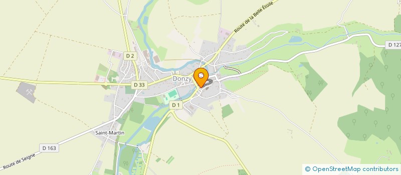 localisation de l'entreprise MONSIEUR DANIEL BRAQUART à DONZY