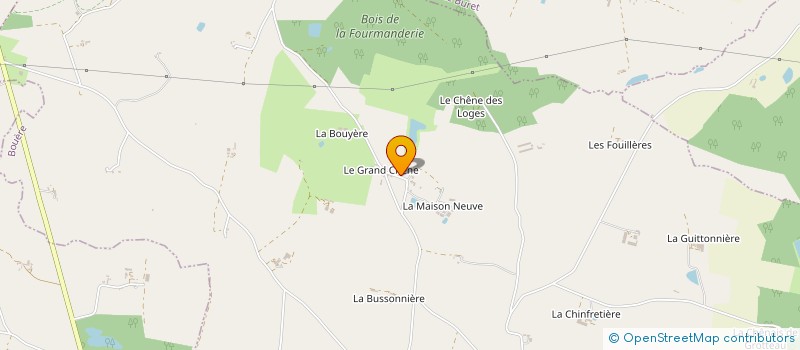 localisation de l'entreprise MONSIEUR DANIEL BRAULT  SAINT-LOUP-DU-DORAT