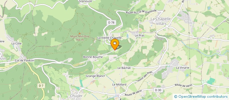 localisation de l'entreprise MONSIEUR DANIEL BRAVOS  CHUYER