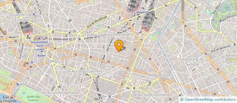 localisation de l'entreprise MONSIEUR DANIEL BREGENT  PARIS