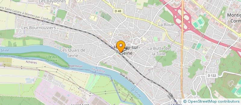 localisation de l'entreprise MONSIEUR DANIEL BRESSEL  HERBLAY-SUR-SEINE