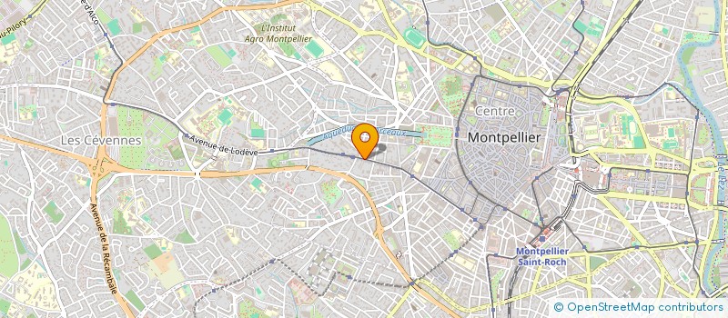 localisation de l'entreprise MONSIEUR DANIEL BRIAND à MONTPELLIER