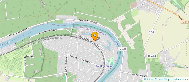 localisation de l'entreprise MONSIEUR DANIEL BRINCAT  SAINT-FARGEAU-PONTHIERRY