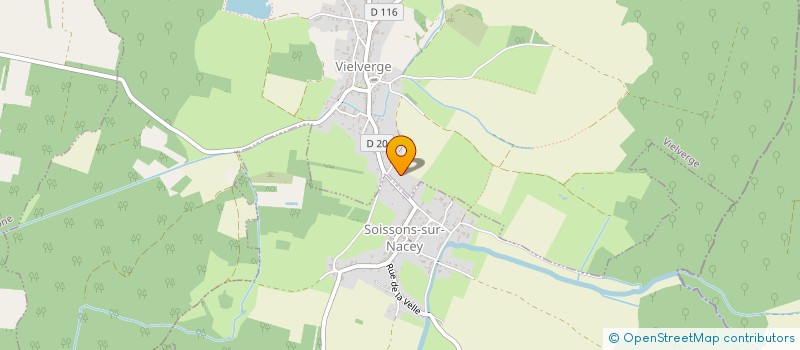 localisation de l'entreprise MONSIEUR DANIEL BRISVILLE  VIELVERGE