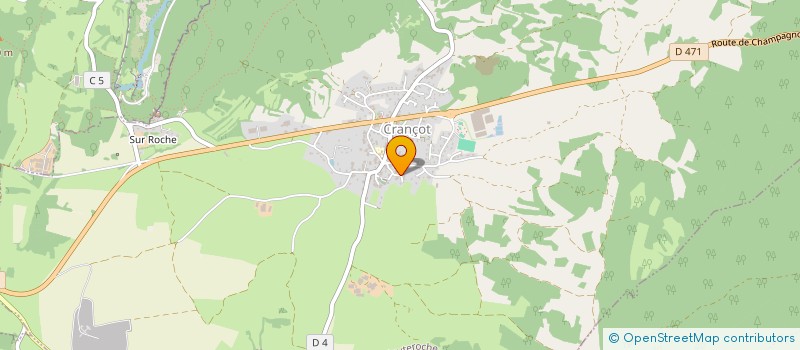 localisation de l'entreprise MONSIEUR DANIEL BROCARD  PANNESSIERES