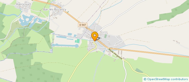 localisation de l'entreprise MONSIEUR DANIEL BROUILLIARD  BUZANCY