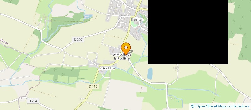 localisation de l'entreprise MONSIEUR DANIEL BROUWERS  BENON