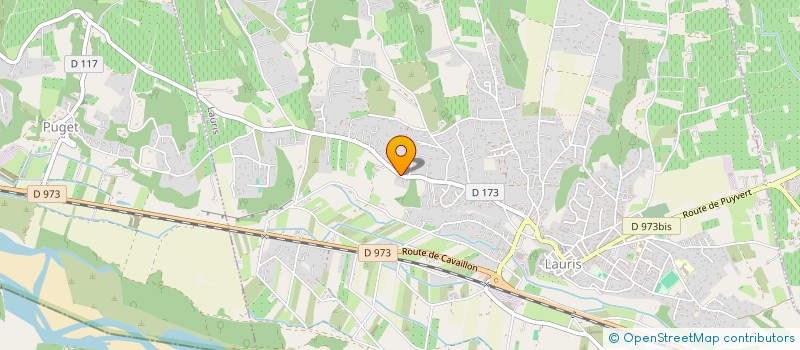 localisation de l'entreprise MONSIEUR DANIEL BRUN  LAURIS