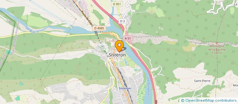 localisation de l'entreprise MONSIEUR DANIEL BRUNCHER  SISTERON