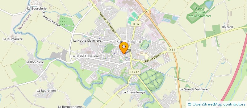 localisation de l'entreprise MONSIEUR DANIEL BUCHET à SAINT-FULGENT