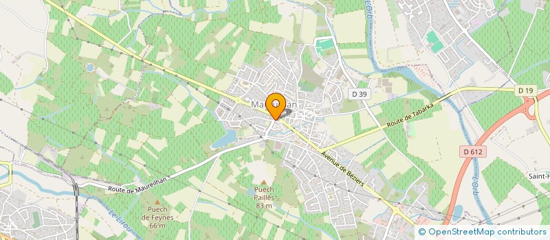 localisation de l'entreprise MONSIEUR DANIEL BULLICH  MARAUSSAN