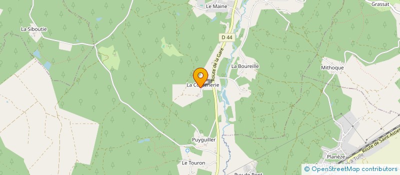 localisation de l'entreprise MONSIEUR DANIEL BULTINGAIRE  SAINT-GERMAIN-DU-SALEMBRE