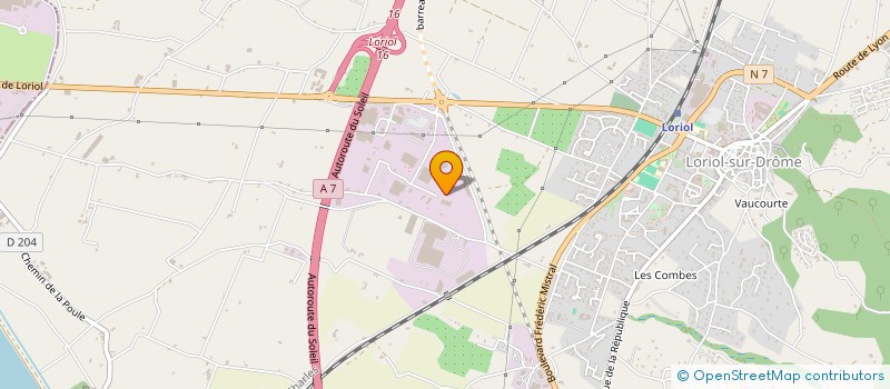 localisation de l'entreprise MONSIEUR DANIEL BUONOMO  LORIOL-SUR-DROME