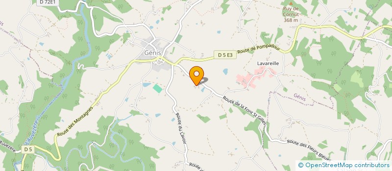 localisation de l'entreprise MONSIEUR DANIEL BURG  SAINTE-TRIE