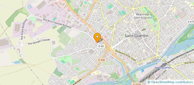 localisation de l'entreprise MONSIEUR DANIEL BUSIGNY à SAINT-QUENTIN