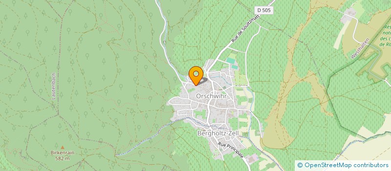 localisation de l'entreprise MONSIEUR DANIEL CABEAU  ORSCHWIHR