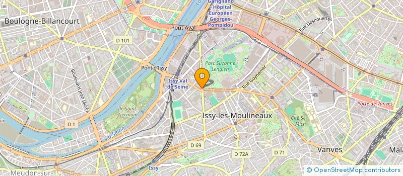 localisation de l'entreprise MONSIEUR DANIEL CACLIN à ISSY-LES-MOULINEAUX