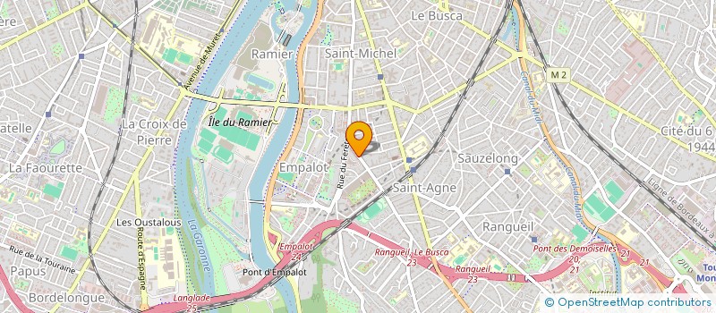 localisation de l'entreprise MONSIEUR DANIEL CADAMURO à TOULOUSE