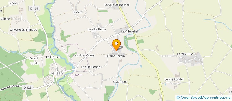 localisation de l'entreprise MONSIEUR DANIEL CADIO  TAUPONT