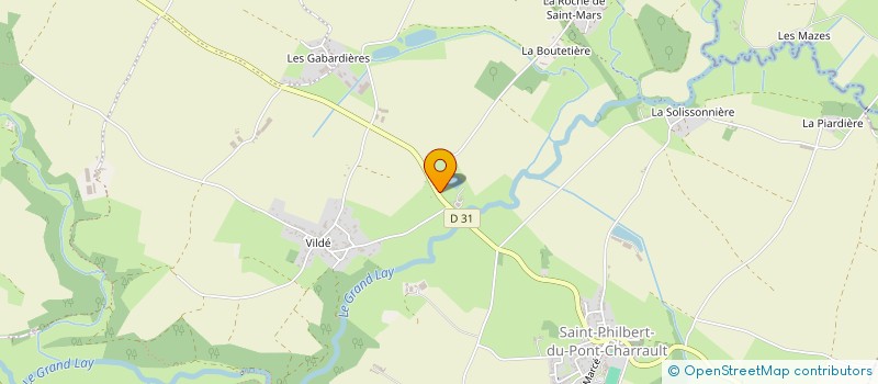 localisation de l'entreprise MONSIEUR DANIEL CAILLAUD  SAINTE-CECILE