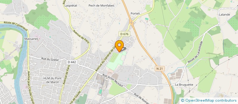 localisation de l'entreprise MONSIEUR DANIEL CAILLIE à VILLENEUVE-SUR-LOT