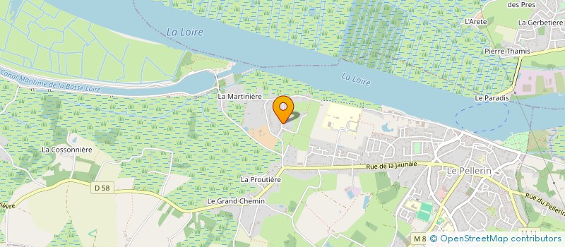 localisation de l'entreprise MONSIEUR DANIEL CAILLON  VUE