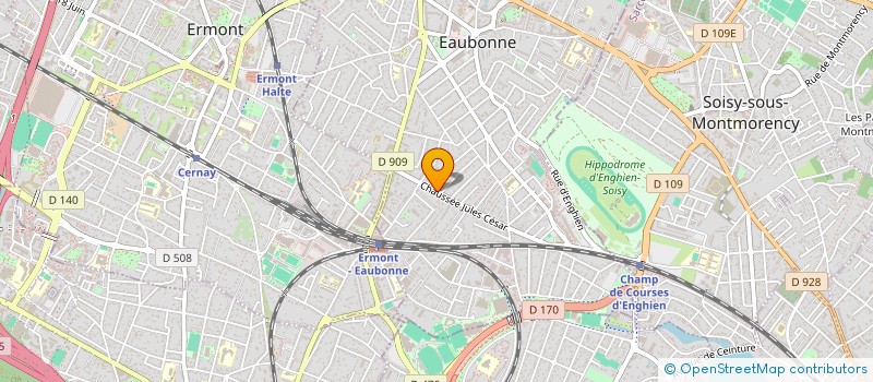 localisation de l'entreprise MONSIEUR DANIEL CAILLOT à EAUBONNE