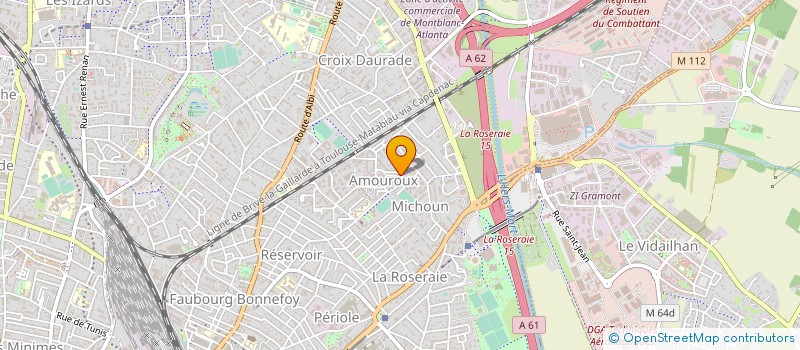 localisation de l'entreprise MONSIEUR DANIEL CALDARAS à TOULOUSE