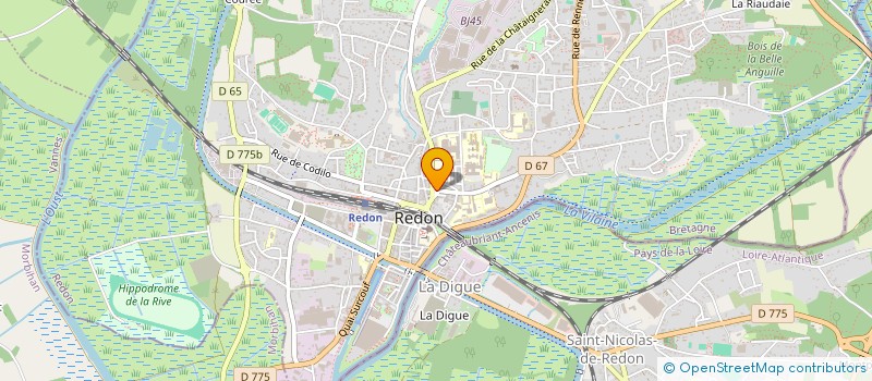 localisation de l'entreprise MONSIEUR DANIEL CAMPEROS  REDON