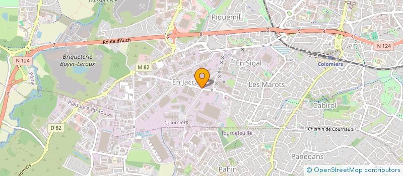 localisation de l'entreprise MONSIEUR DANIEL CAMPI à COLOMIERS