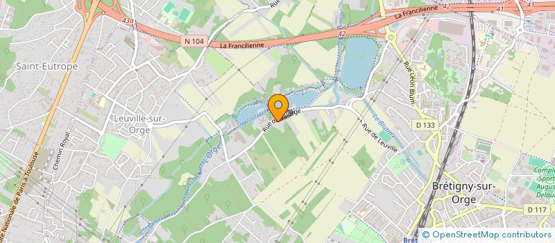localisation de l'entreprise MONSIEUR DANIEL CANADAS à BRETIGNY-SUR-ORGE