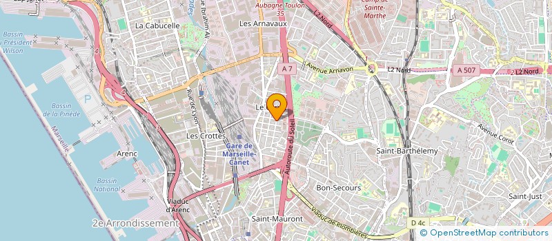 localisation de l'entreprise MONSIEUR DANIEL CANZANO à MARSEILLE