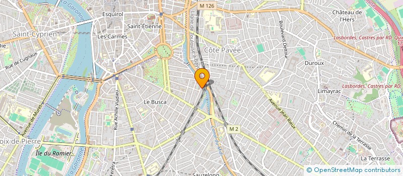 localisation de l'entreprise MONSIEUR DANIEL CAPELLER ARNAUD  TOULOUSE