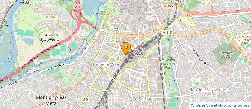 localisation de l'entreprise MONSIEUR DANIEL CAPRARO  METZ