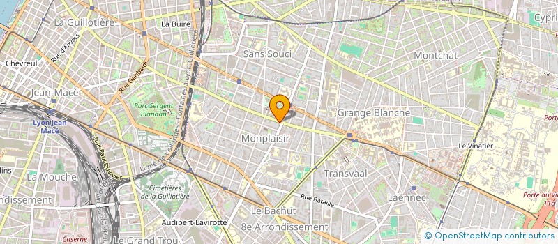 localisation de l'entreprise MONSIEUR DANIEL CAPS  LYON