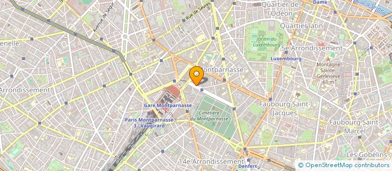 localisation de l'entreprise MONSIEUR DANIEL CAPUANO BLASCO  PARIS