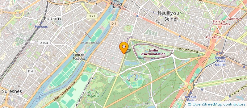 localisation de l'entreprise MONSIEUR DANIEL CARASSO à NEUILLY-SUR-SEINE