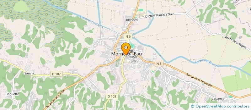 localisation de l'entreprise MONSIEUR DANIEL CARION à MORNE A L'EAU
