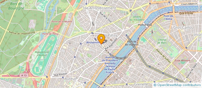 localisation de l'entreprise MONSIEUR DANIEL CARNEVALE  PARIS