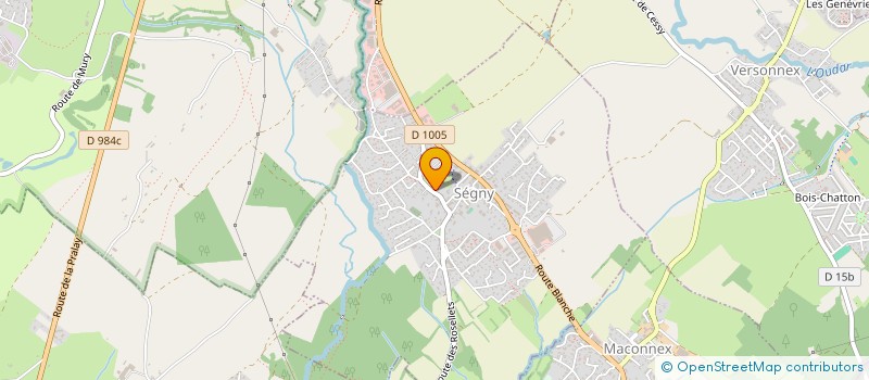 localisation de l'entreprise MONSIEUR DANIEL CARRACEDO  SEGNY