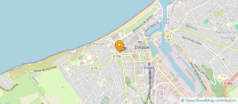 localisation de l'entreprise MONSIEUR DANIEL CARRE à DIEPPE