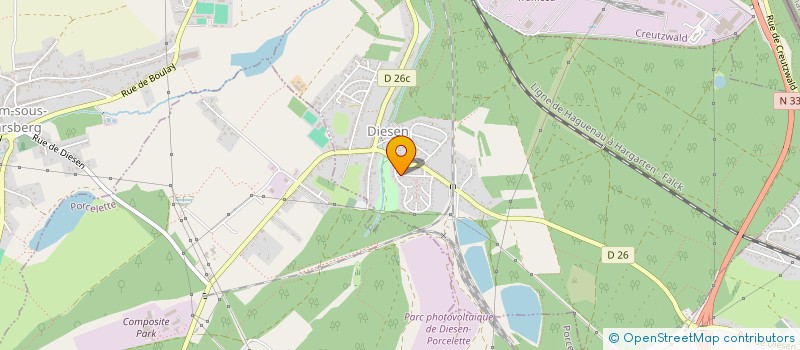 localisation de l'entreprise MONSIEUR DANIEL CARRICONDO  DIESEN