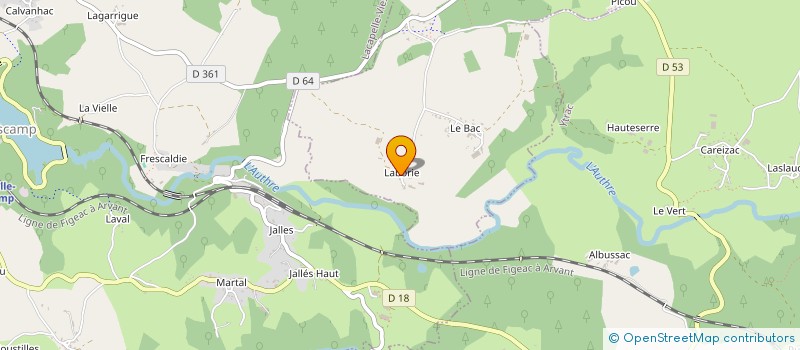 localisation de l'entreprise MONSIEUR DANIEL CARRIER à SAINT-PAUL-DES-LANDES